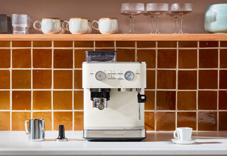 Kitchenaid Semi Automatic Espresso Machine.