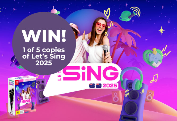 Win 1 Of 5 Copies Of Let’s Sing 2025 (2-Mic Pack) on Nintendo Switch!