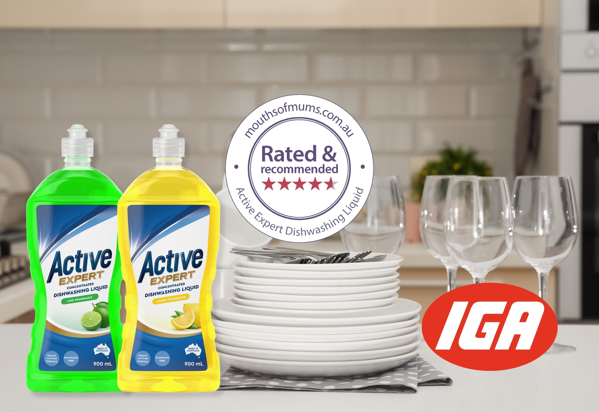 Active Expert Dishwashing Liquid