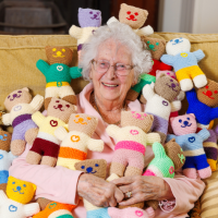 Great Grandmother's 'Beary' Beautiful Gift For Little Patients