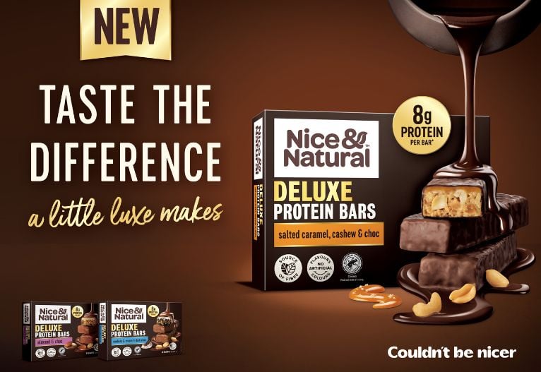 Nice & Natural Deluxe Protein Bars Review