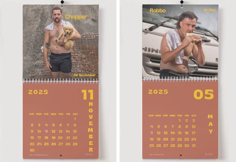 Sexy Concreters Calendar