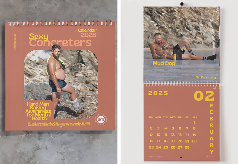 Sexy Concreters Calendar