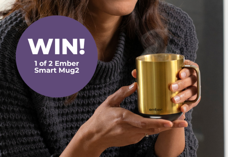Win 1 Of 2 Ember Smart Mug2 Valued At Up To $239 Each!