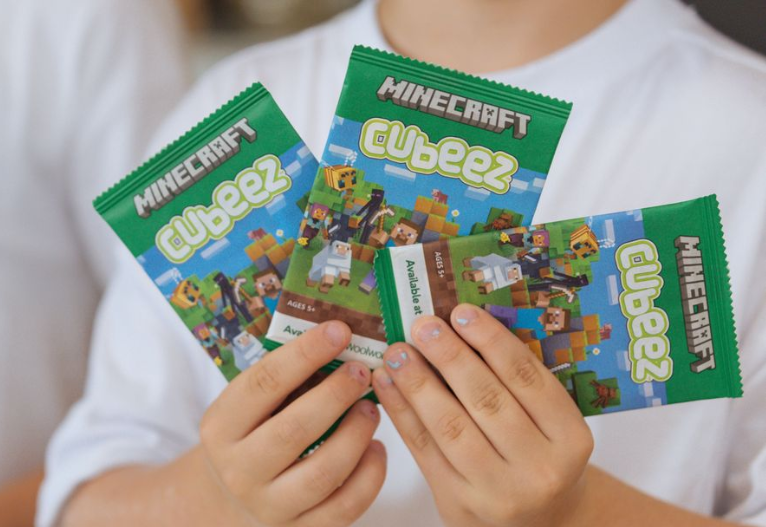 Minecraft collectibles Woolworths