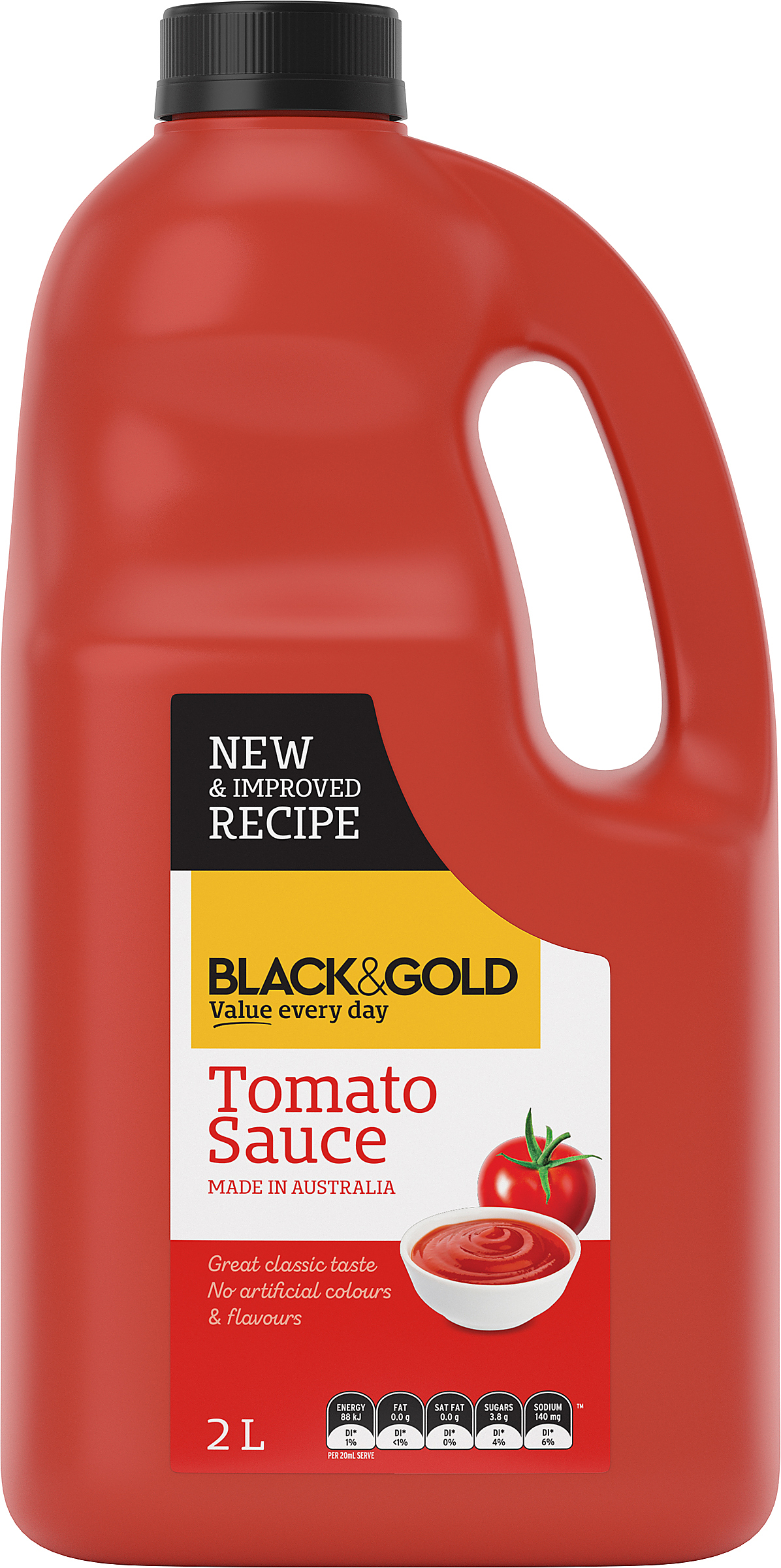 Black & Gold Tomato Sauce 2L