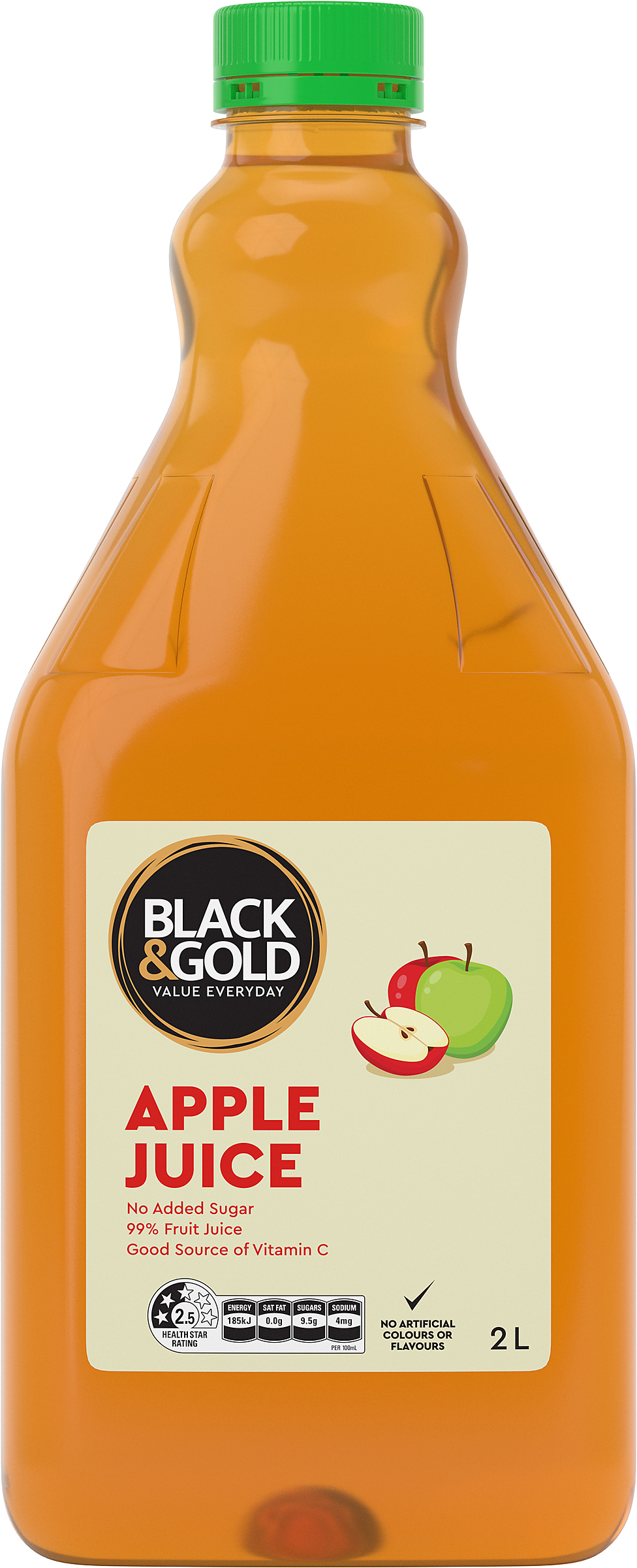 Black & Gold Apple Juice 2L