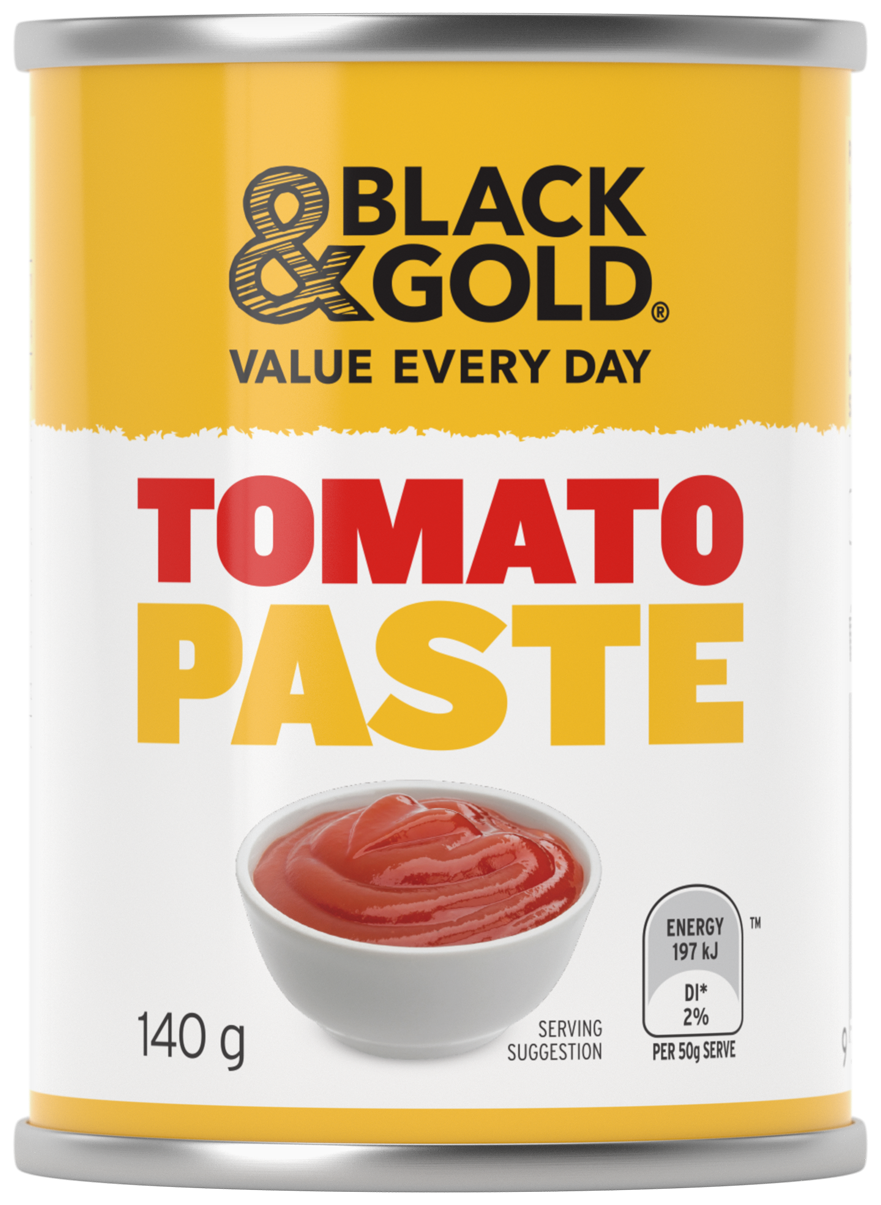 Black & Gold Tomato Paste 140g