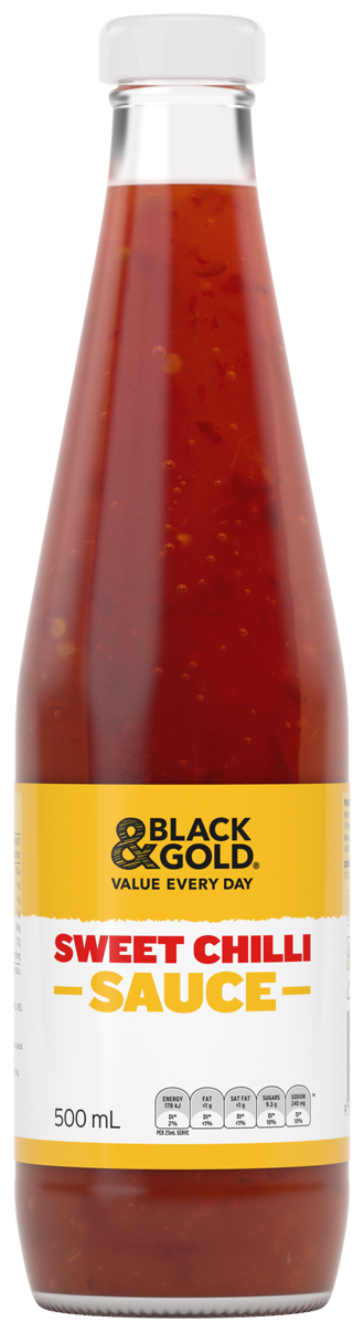 Black & Gold Sweet Chilli Sauce 500mL
