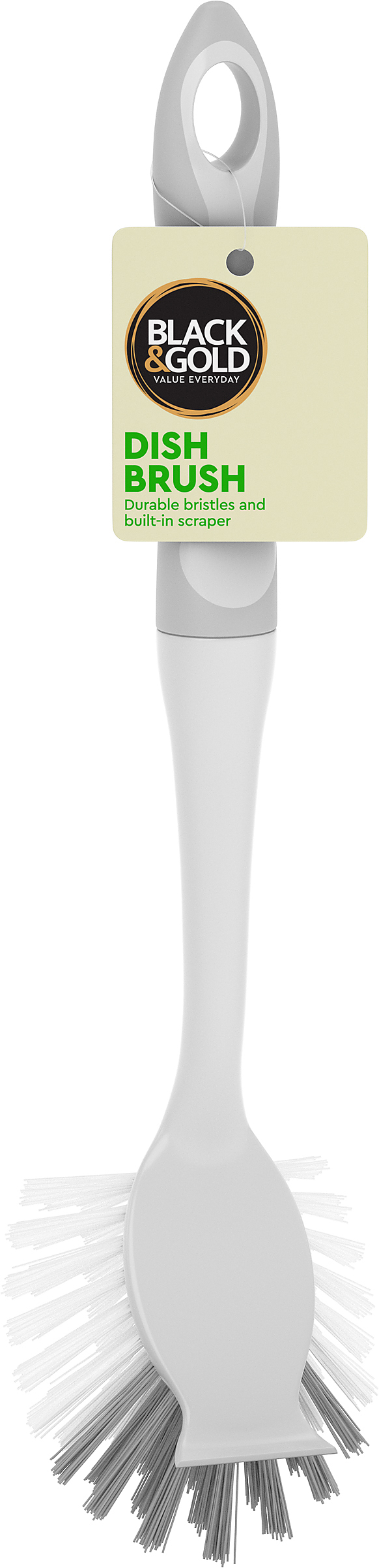 Black & Gold Dish Brush