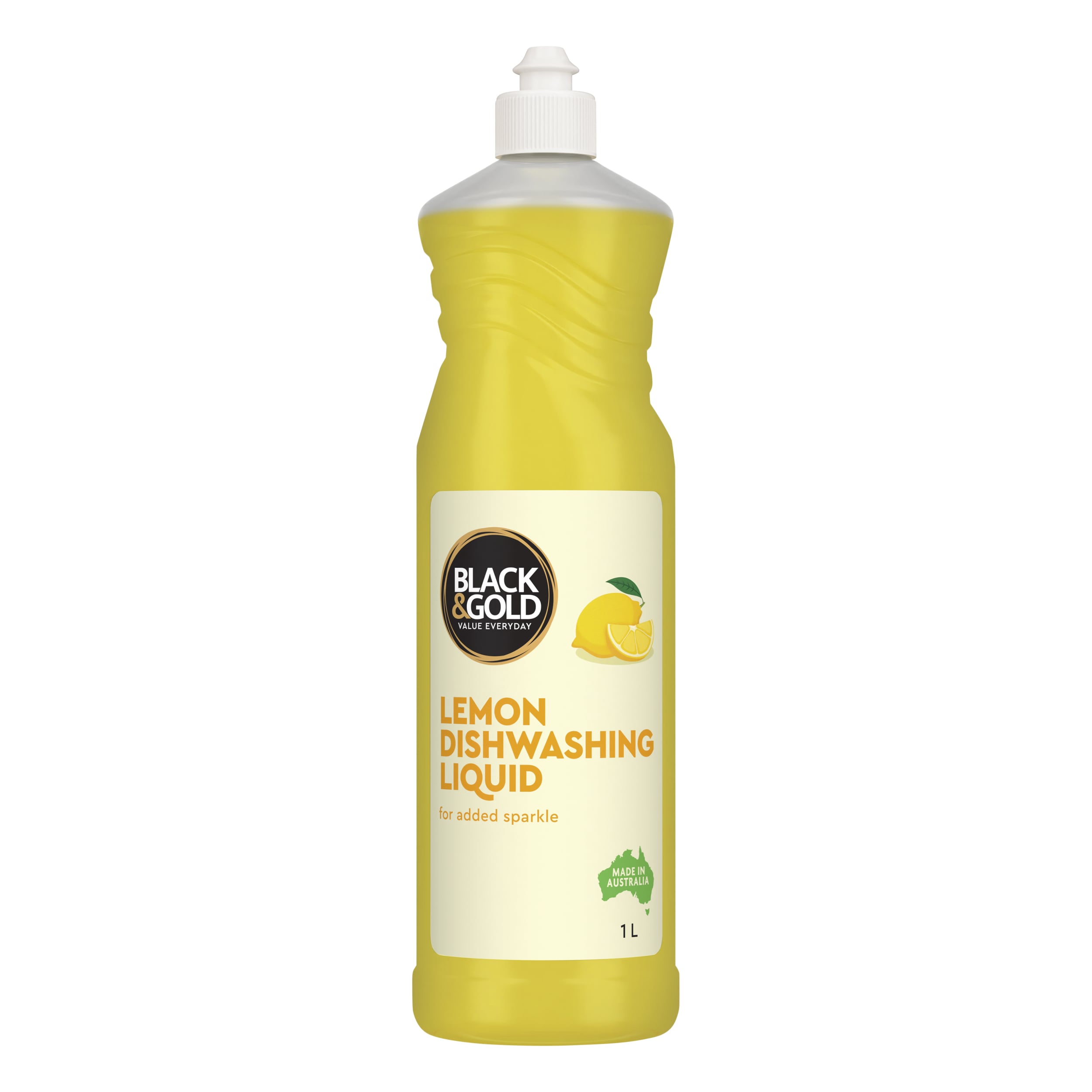 Black & Gold Lemon Dishwash Liquid 1L