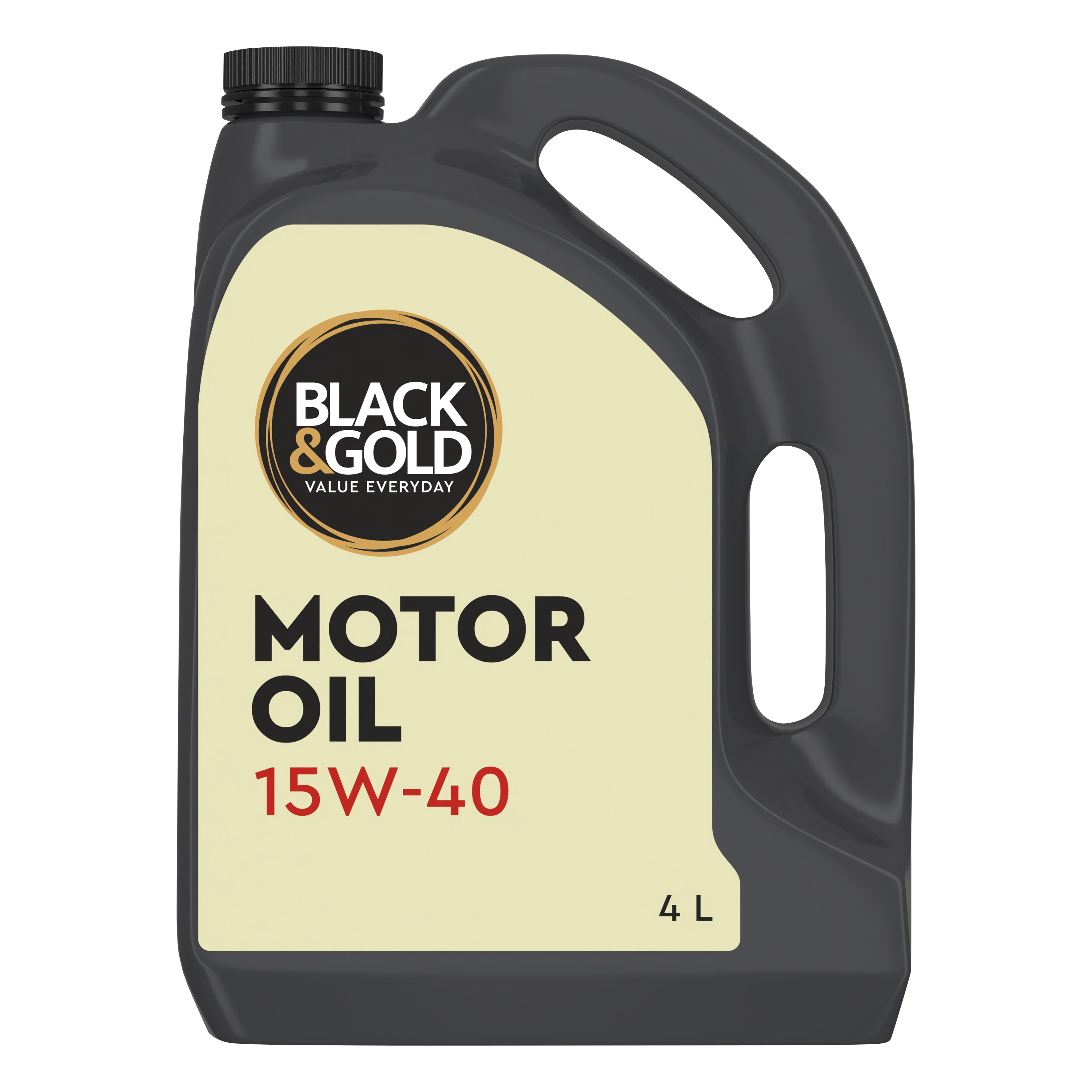 Black & Gold Motor Oil 15W 40 4L