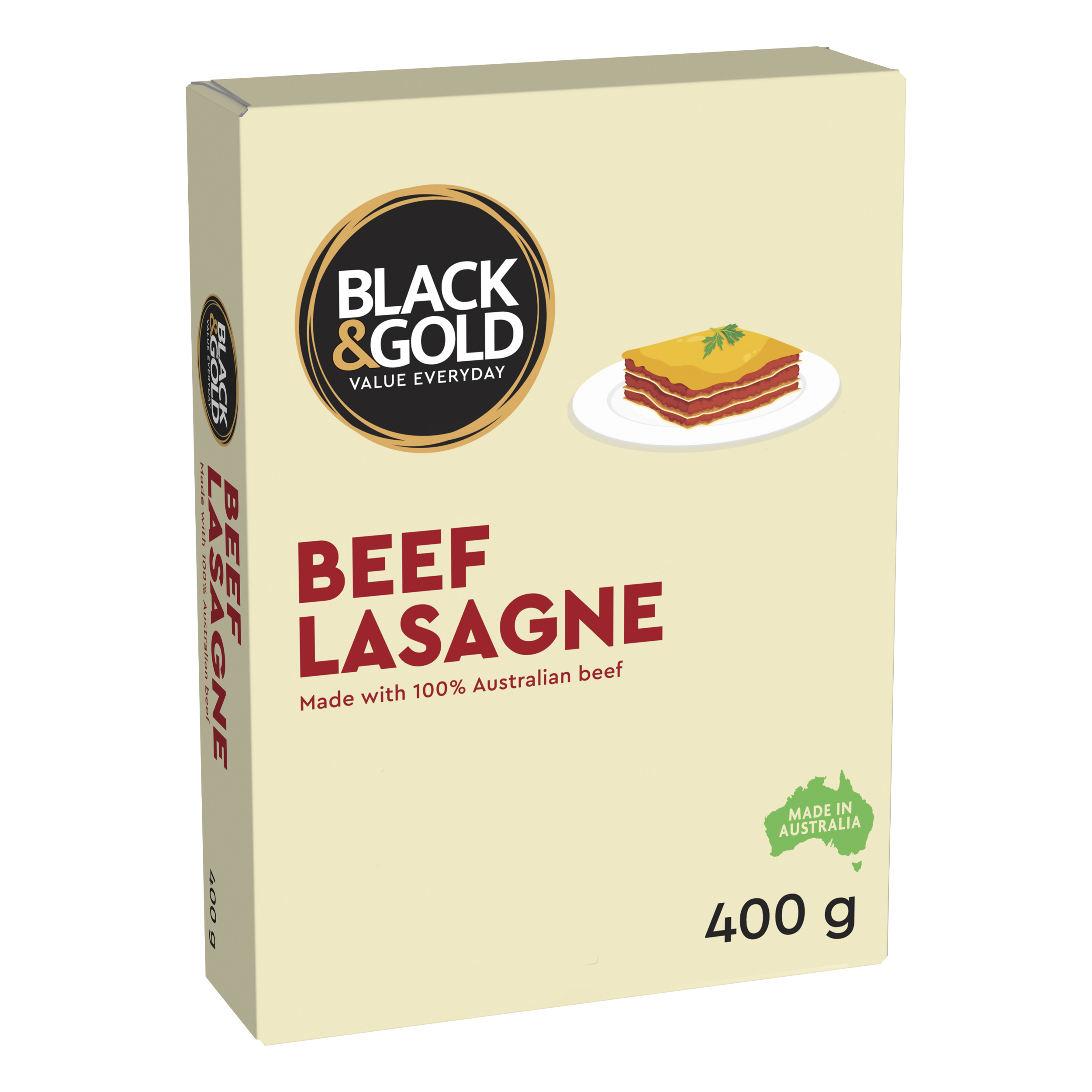 Black & Gold Lasagne 400g