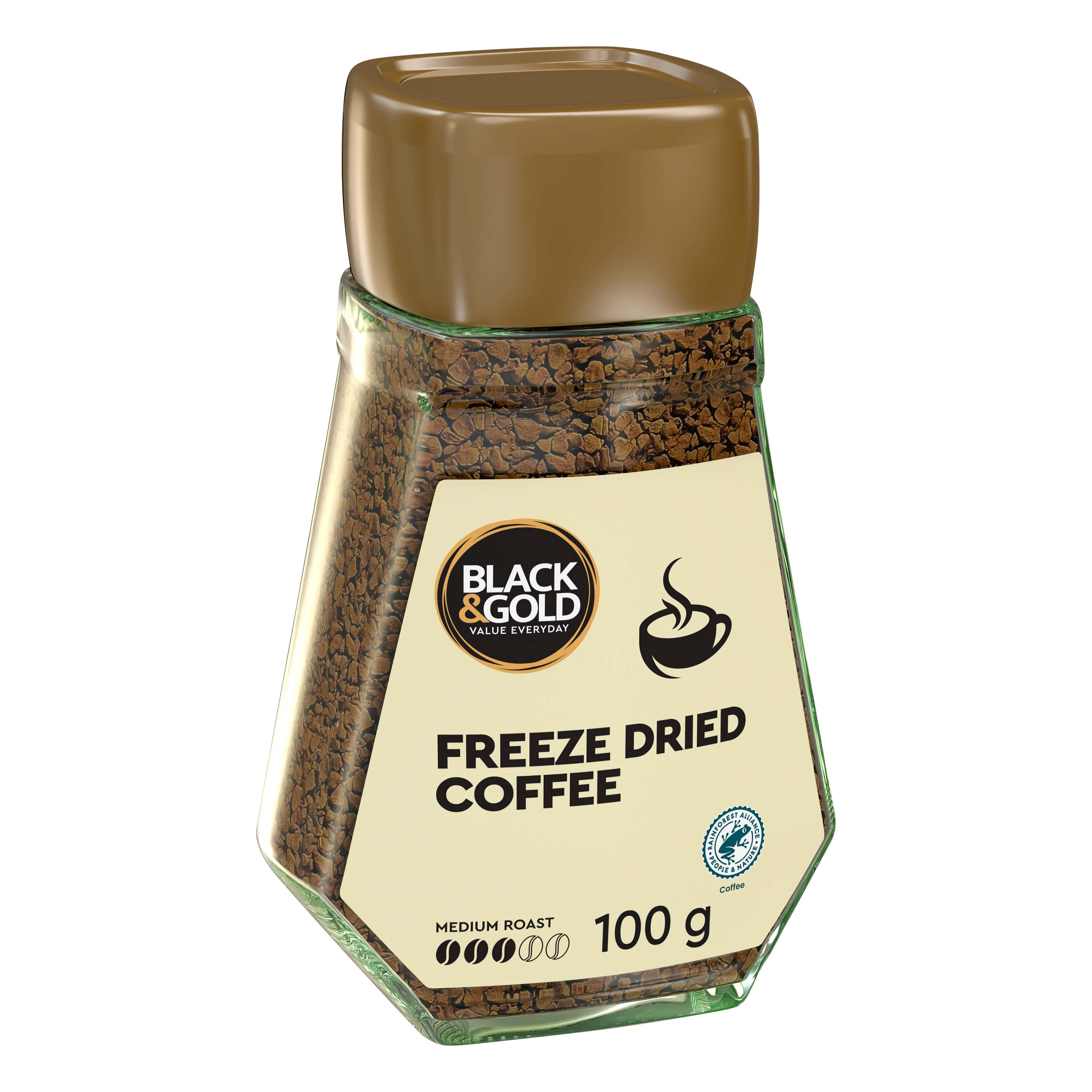 Black & Gold Freeze Dried Coffee 100g