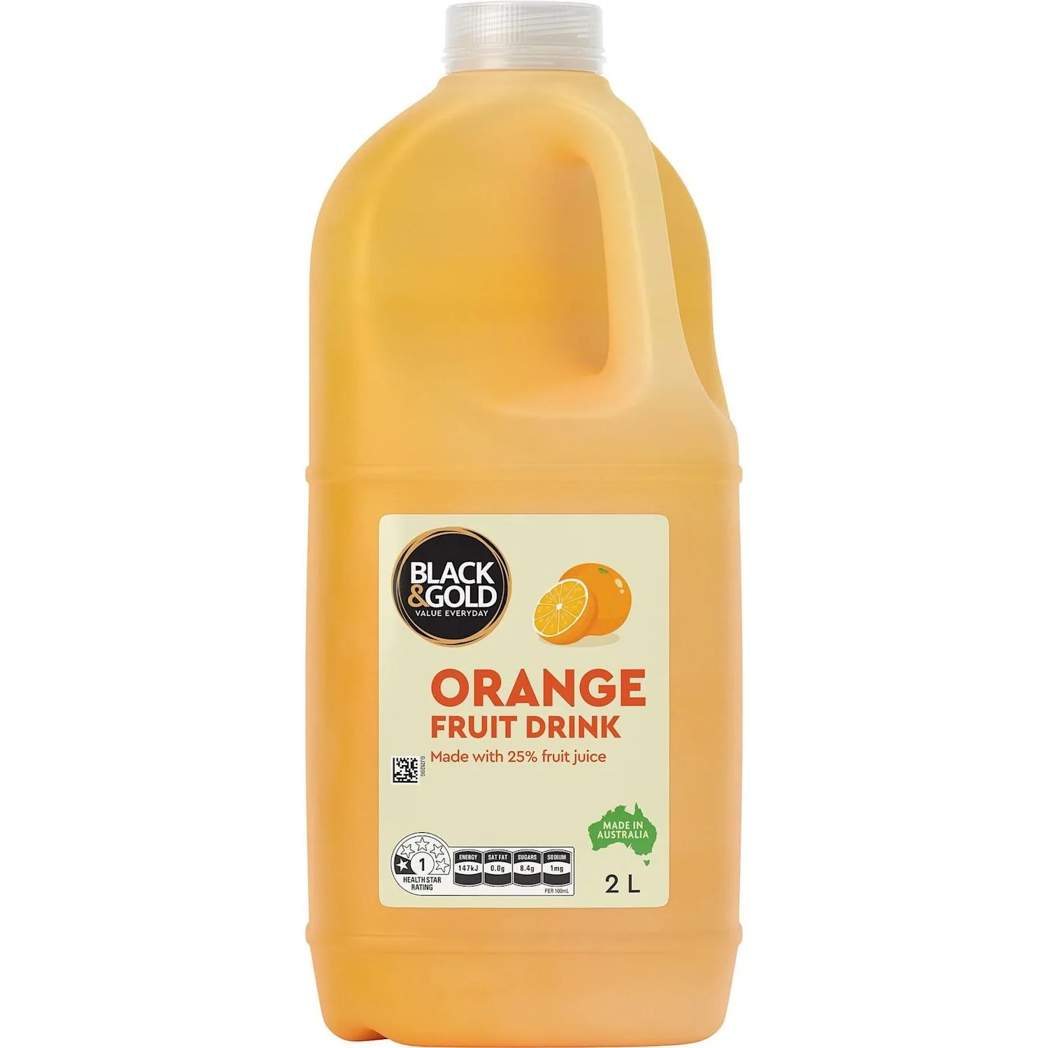Black & Gold Concentrate Orange Drink 2 Litre