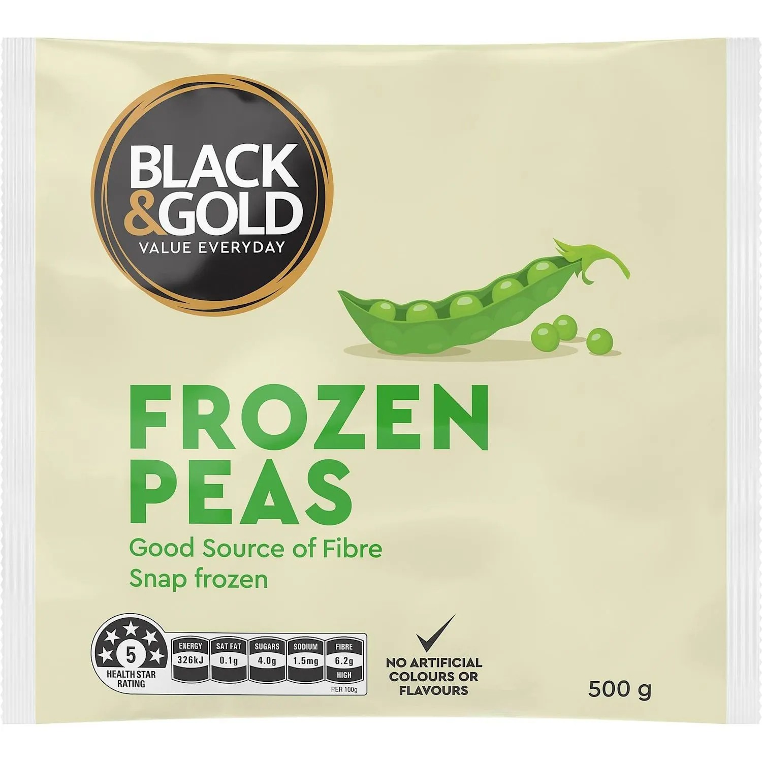 Black & Gold Peas 500 Gram