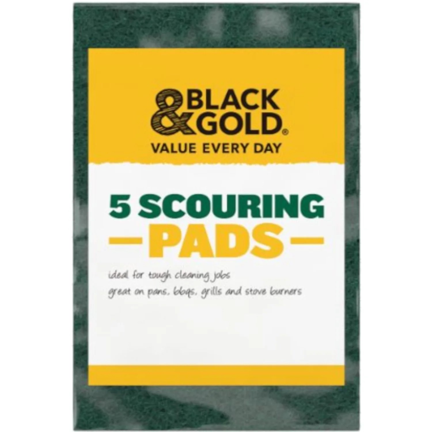 Black & Gold Scourer 5 Pack