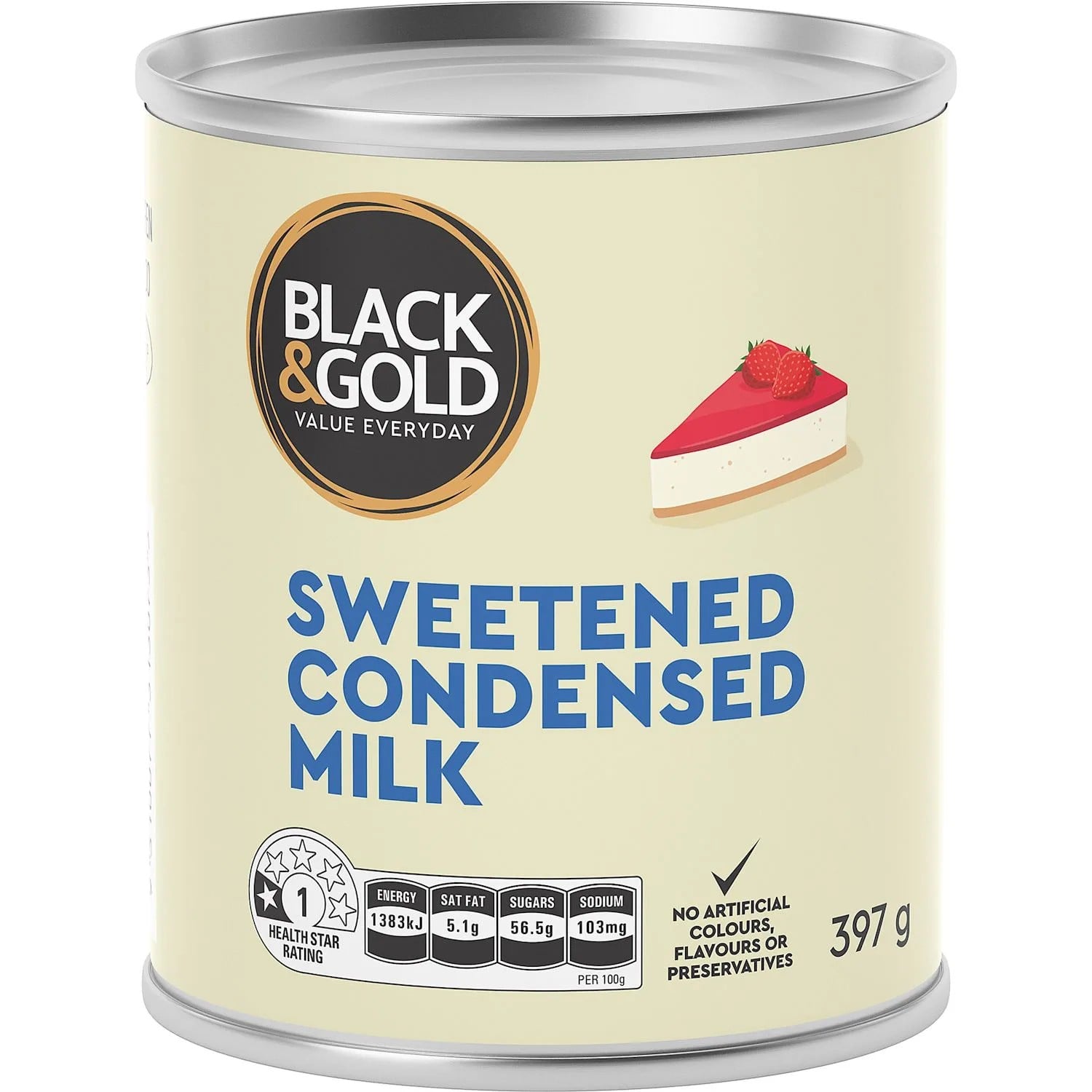 Black & Gold Sweetened Condensed Milk 397 Gram