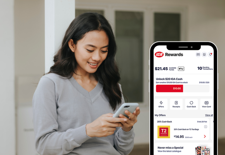 IGA Rewards Cash Back