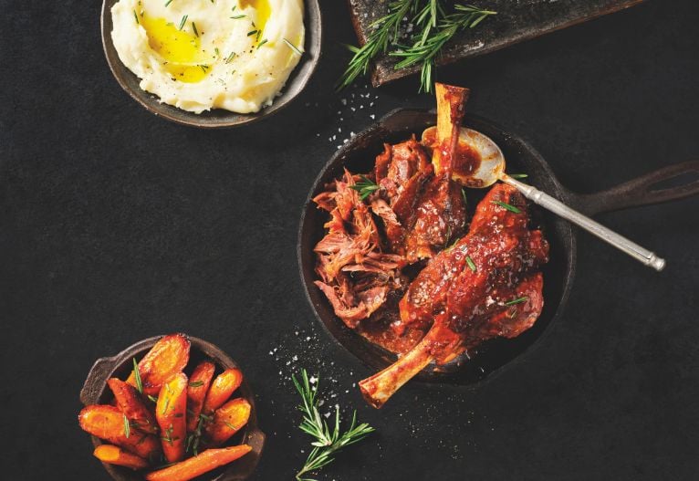 IGA meal solutions lamb shanks.