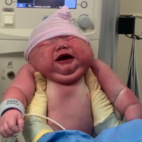Mum Gives Birth To Record-Breaking Baby On Her Birthday