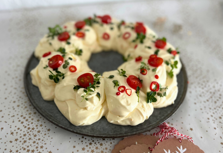 Savoury Christmas Wreath
