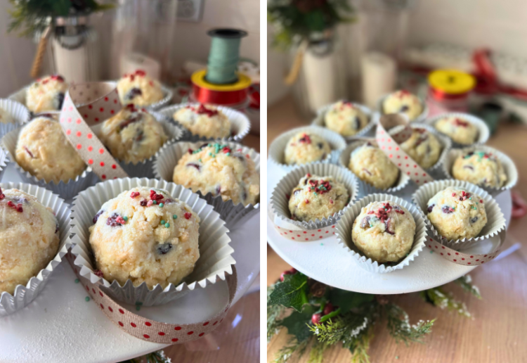 White Christmas Balls