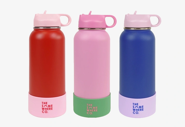 The Somewhere Co Insulated Drink Bottles.