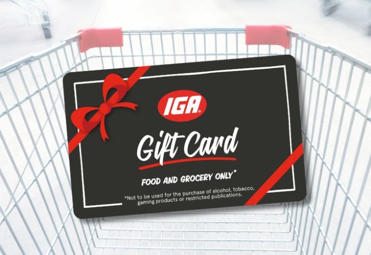 Win 1 Of 5 $100 IGA Gift Cards!