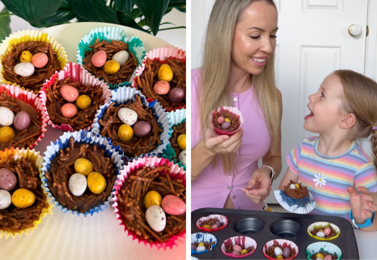 Caramello Easter Nests