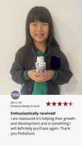 A customer review of PediaSure ready-to-drink