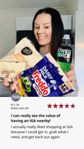 A customer review of local IGA supermarkets