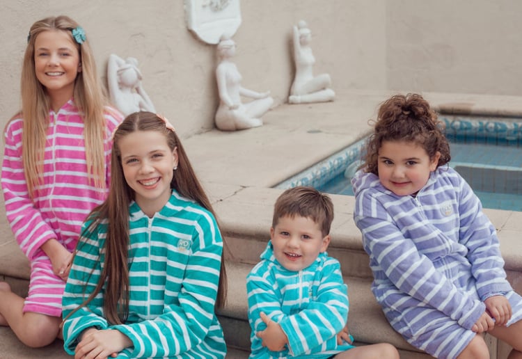 Win 1 Of 6 Rad Kids Zippy Hooded Towels To Make Beach, Pool & Bath Time a Breeze!