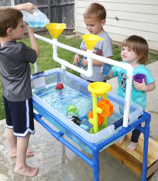 diy water and sand table